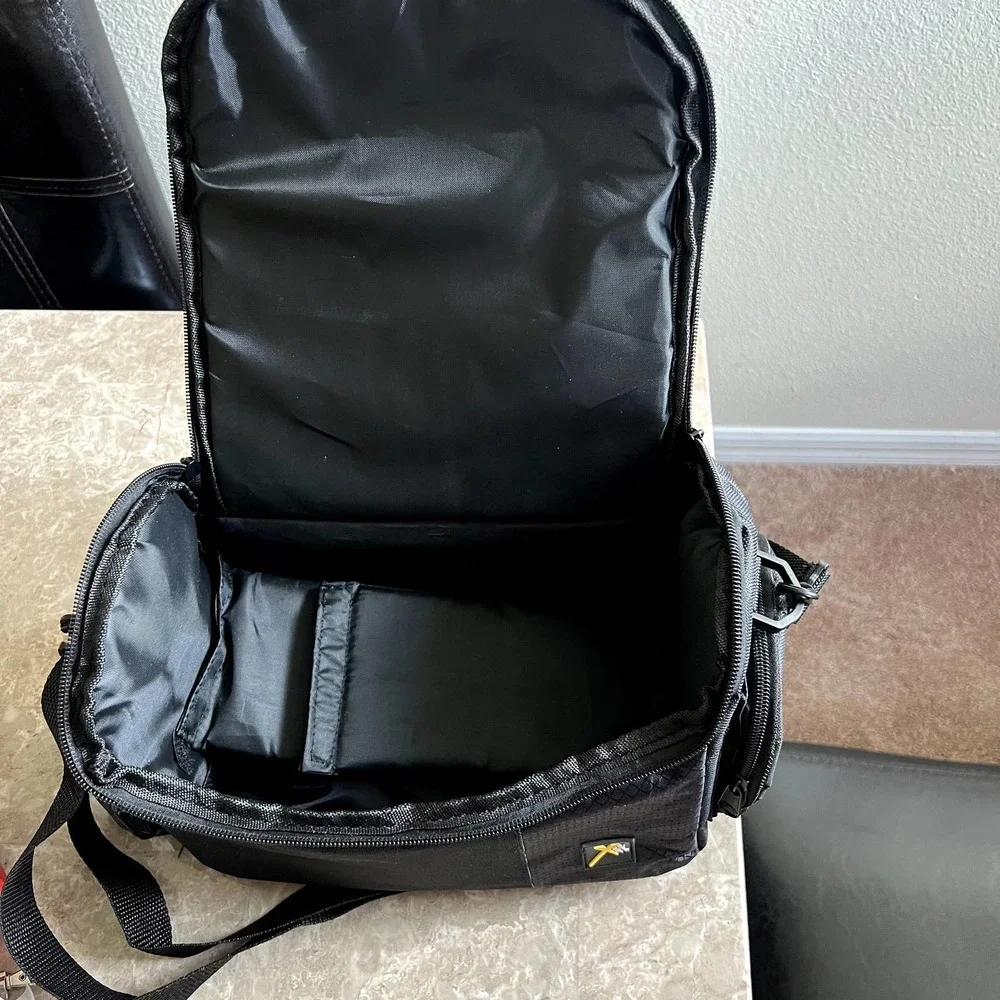Large Camera carrying case with accessories